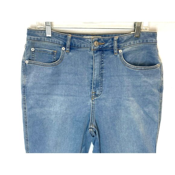 Vintage Free People We The Free Curvy High Rise Super Skinny Jeans Size 31 x 28 - Picture 2 of 10